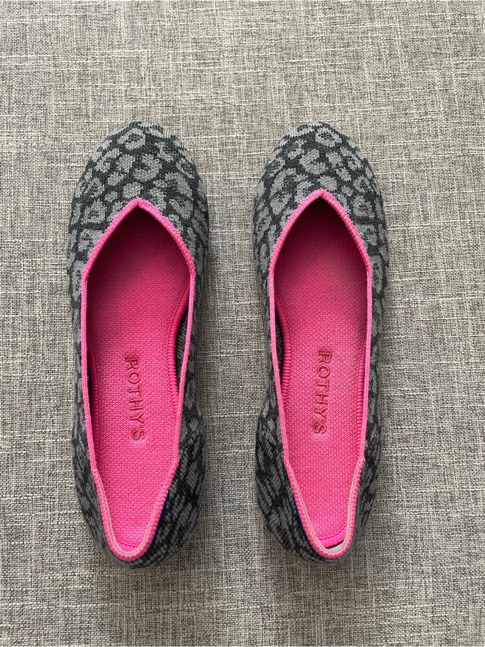 Rothy's Merino Haze Spot Flats - Picture 3 of 7